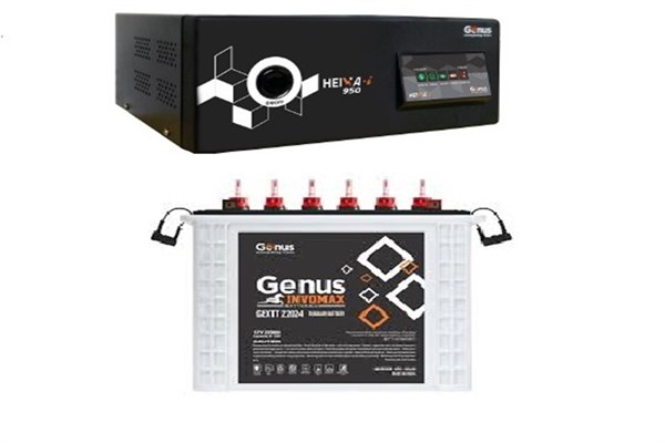 GENUS HEIWA 1.625KVA INVERTER +230AH GENUS TUBULAR BATTERY