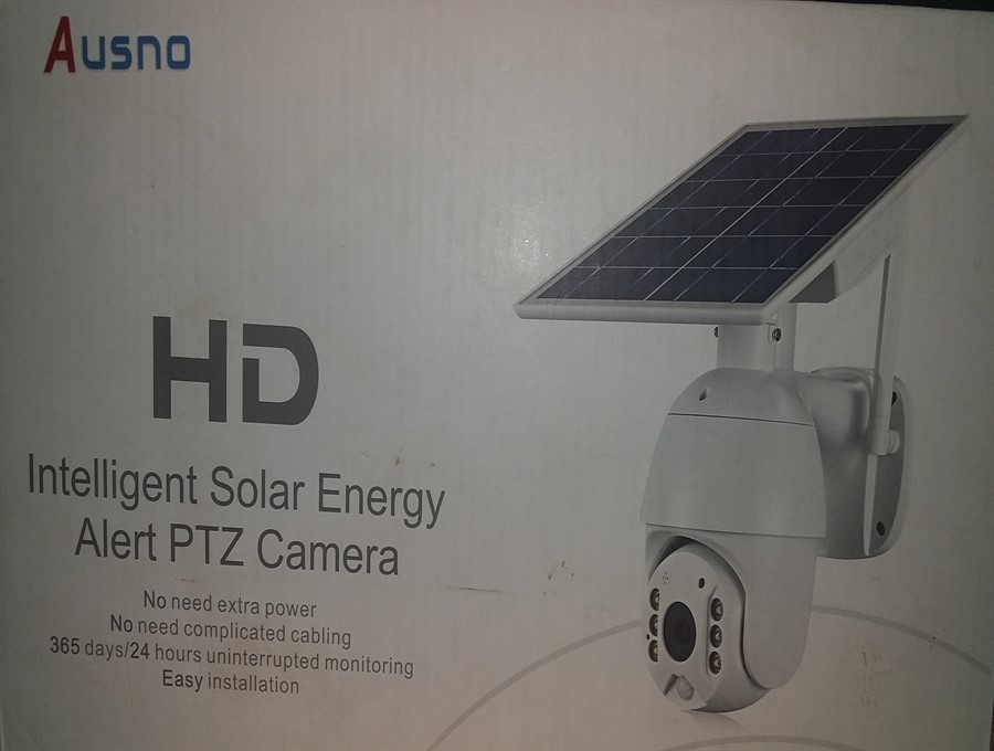 AUSNO INTELLIGENT SOLAR ENERGY ALERT PTZ CAMERA