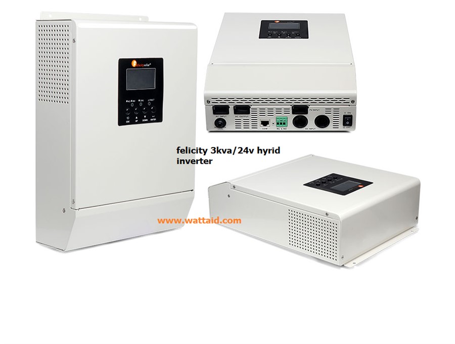 3KVA/24V FELICITY HYBRID INVERTER